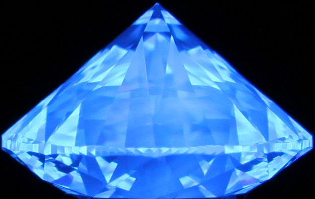 3.21-Carat  D FL Ideal Round Diamond