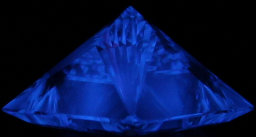 0.95-Carat  H IF Ideal Princess Diamond