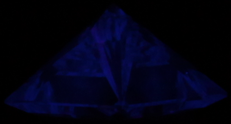 0.71-Carat  D VVS1 Ideal Princess Diamond