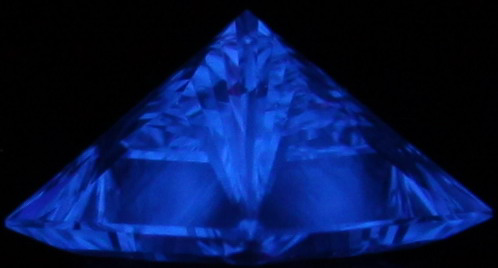 0.79-Carat  D VVS1 Ideal Princess Diamond