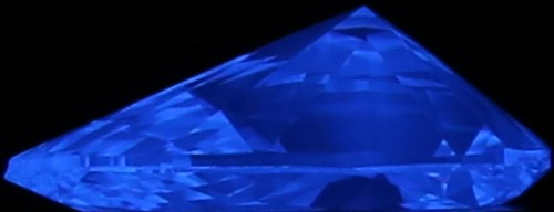 0.90-Carat  F VVS2 Good Pear Diamond
