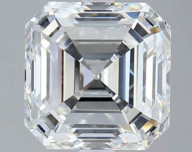 Asscher shaped diamond