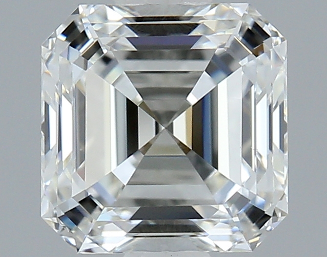 Asscher shaped diamond
