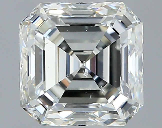 Asscher shaped diamond