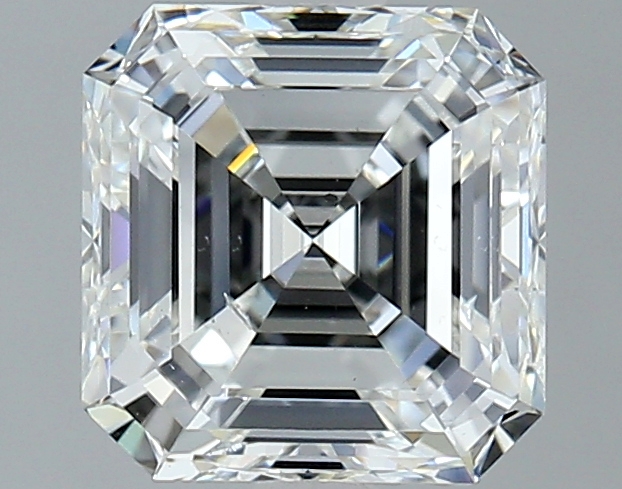 Asscher shaped diamond