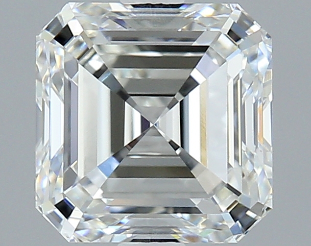 Asscher shaped diamond
