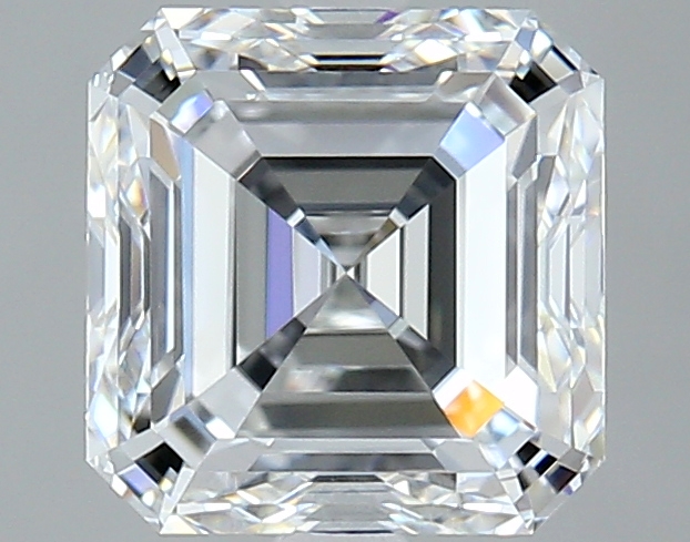 Asscher shaped diamond