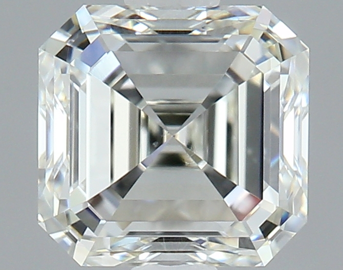 Asscher shaped diamond
