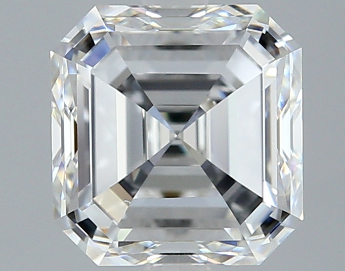 Asscher shaped diamond