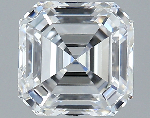 Asscher shaped diamond