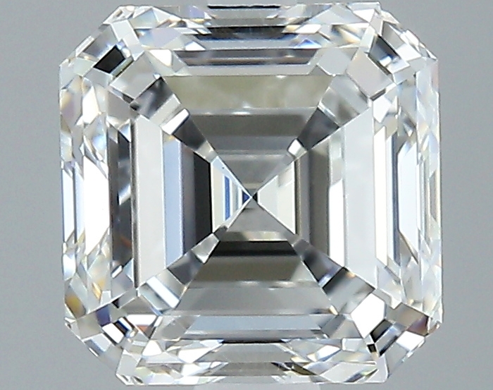 Asscher shaped diamond