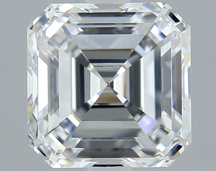 Asscher shaped diamond