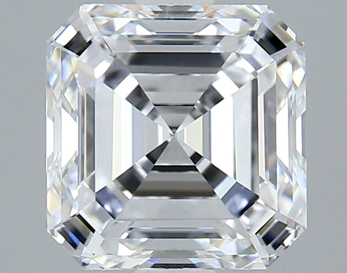 Asscher shaped diamond