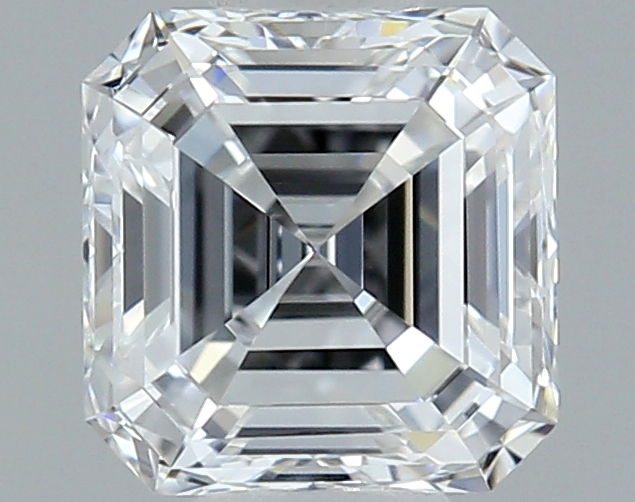 Asscher shaped diamond