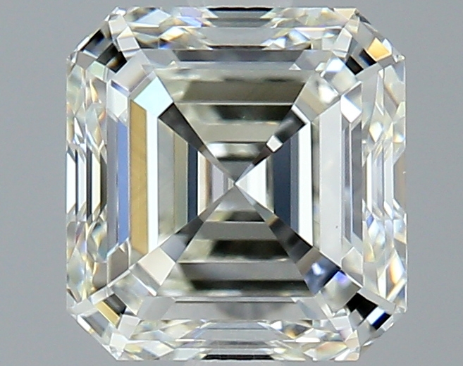 Asscher shaped diamond