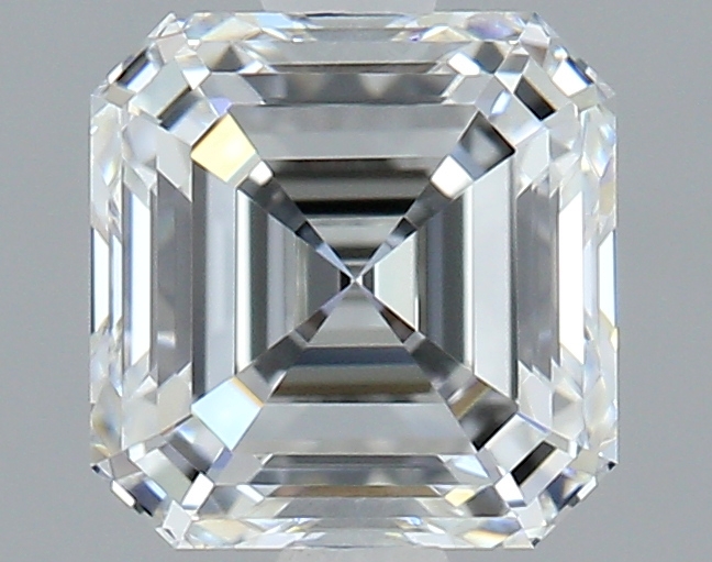 Asscher shaped diamond