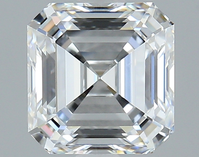 Asscher shaped diamond
