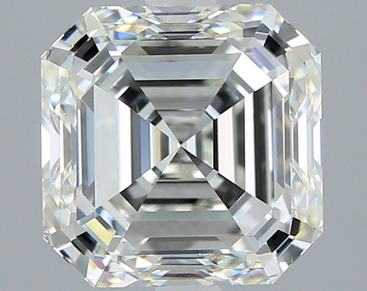 Asscher shaped diamond