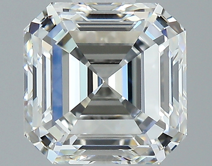 Asscher shaped diamond