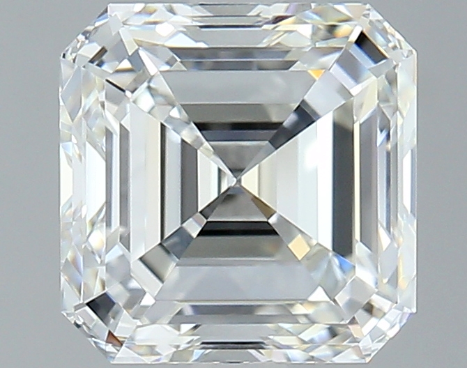 Asscher shaped diamond