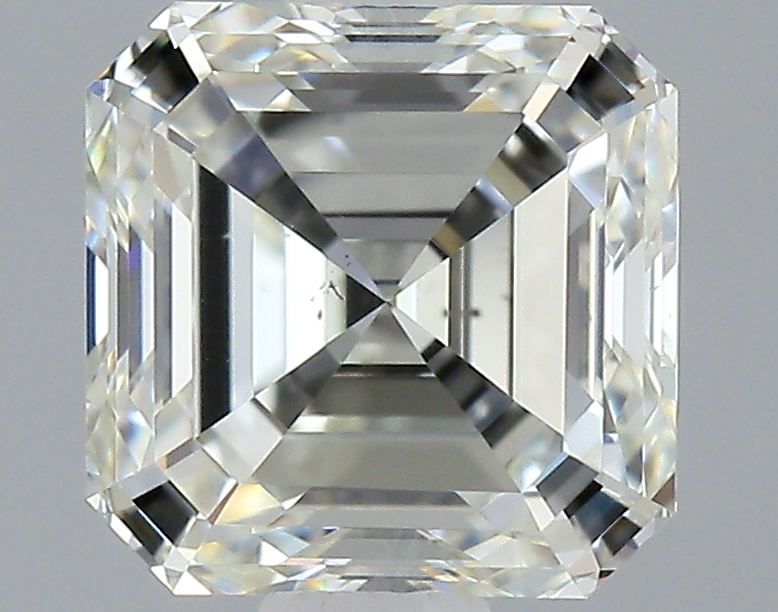 Asscher shaped diamond