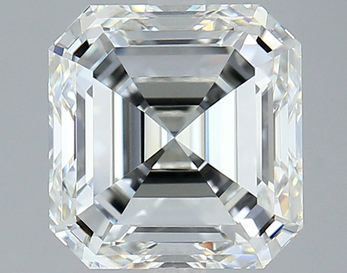 Asscher shaped diamond