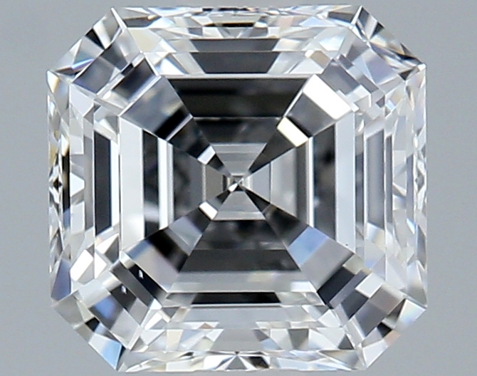 Asscher shaped diamond