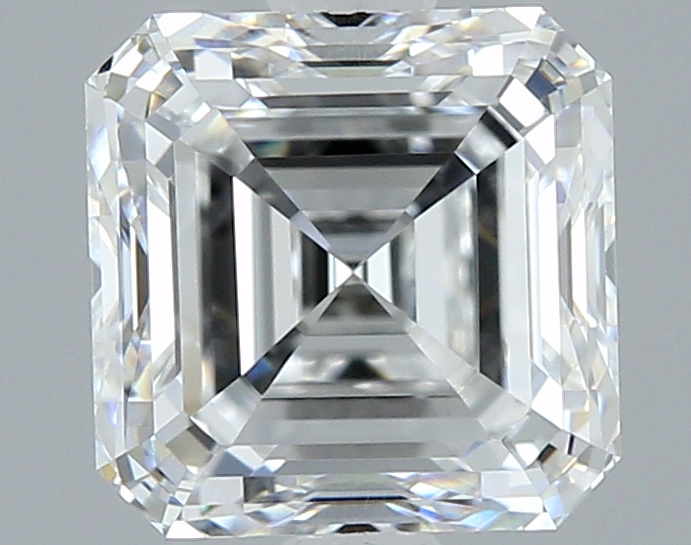 Asscher shaped diamond