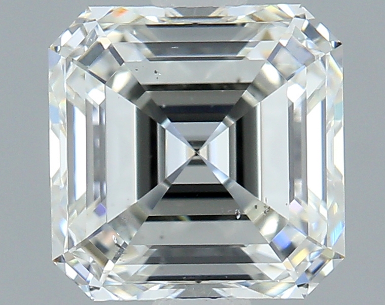 Asscher shaped diamond