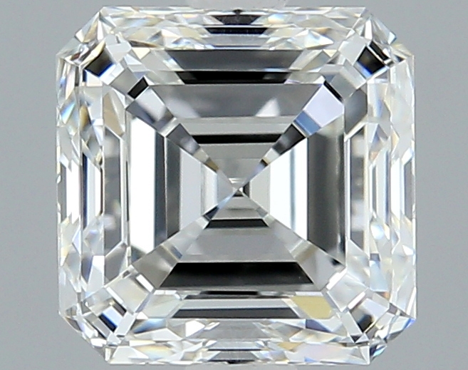 Asscher shaped diamond