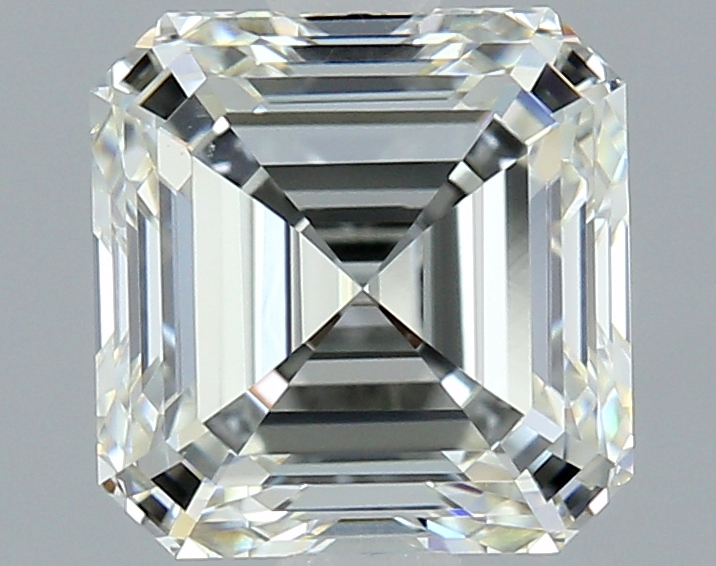 Asscher shaped diamond
