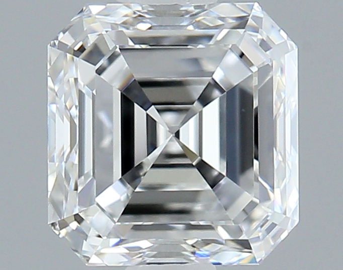 Asscher shaped diamond