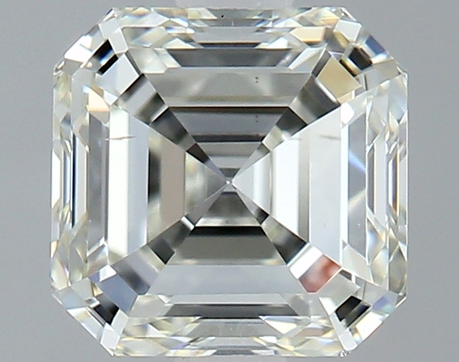 Asscher shaped diamond