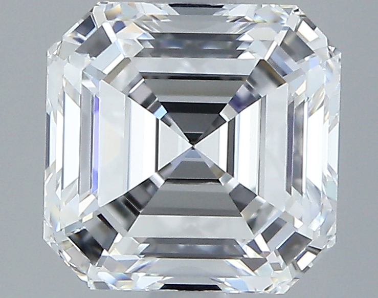 Asscher shaped diamond
