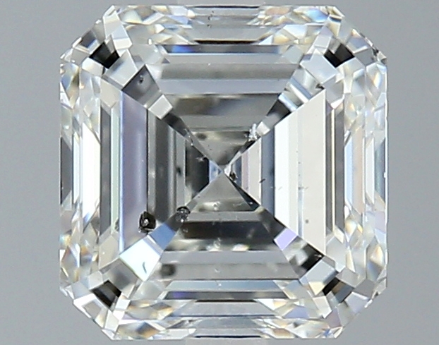 Asscher shaped diamond