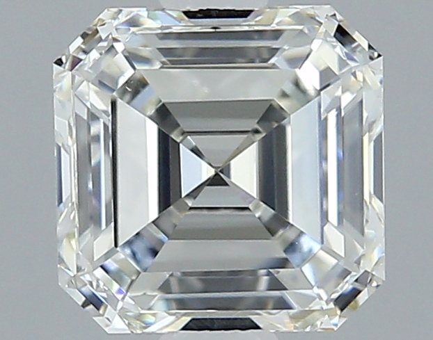 Asscher shaped diamond