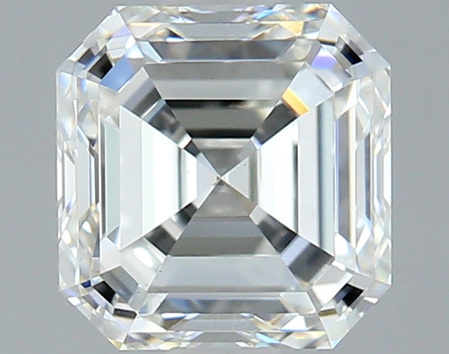 Asscher shaped diamond