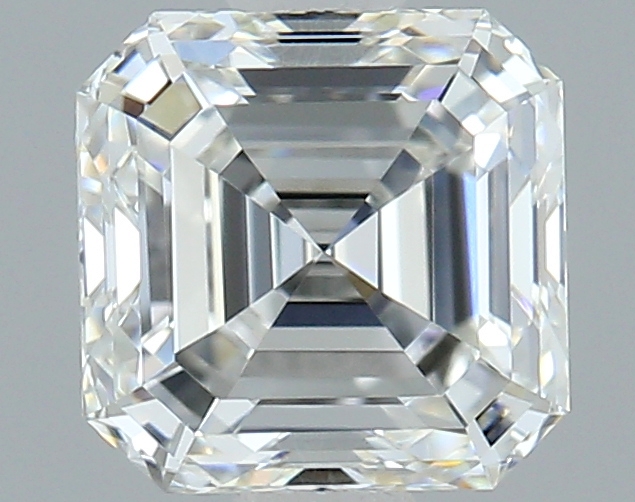 Asscher shaped diamond