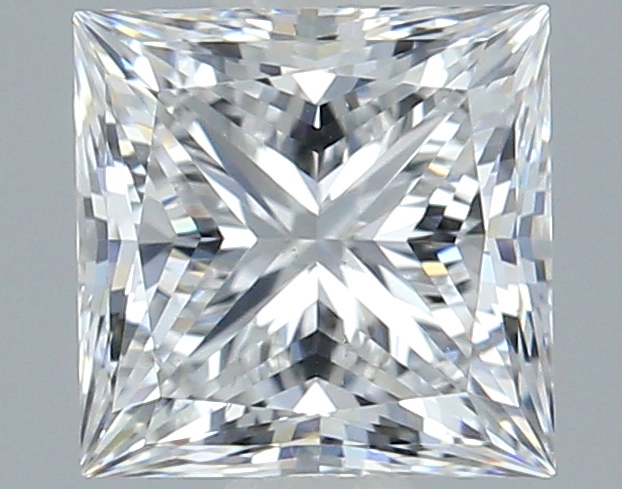1.00-Carat  E SI1 Very Good Princess Diamond